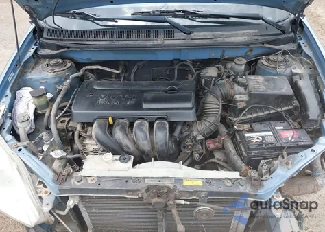 2003 Toyota Matrix Xr из США, поврежденный, VIN 2T1KR32E93C110435